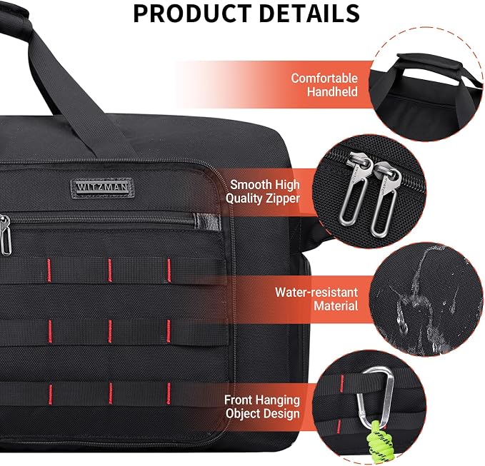 WITZMAN Foldable Duffle Bag for Travel 65L Lightweight Packable Duffel Bag - Image 7