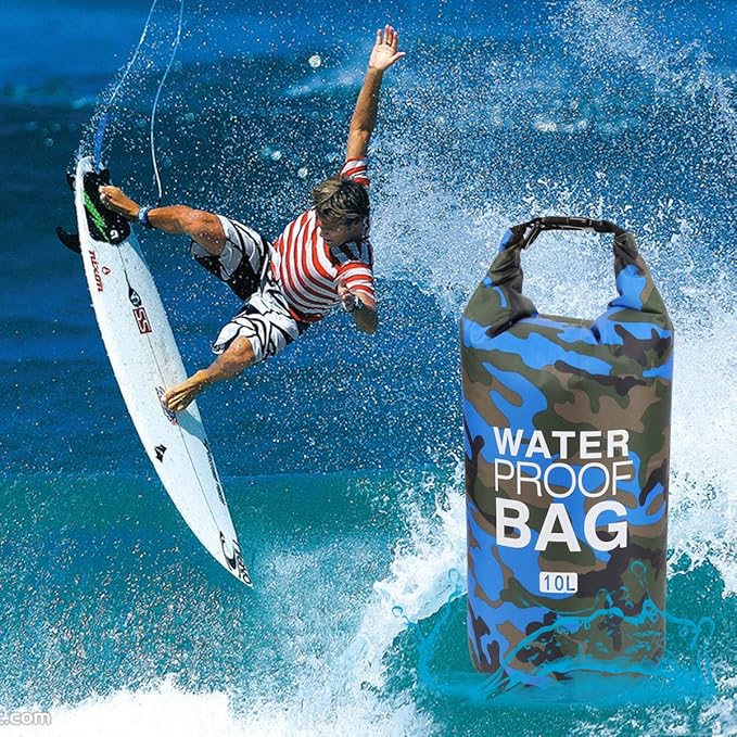 Waterproof Dry Bag 2L/5L/10L/15L/20L/30L, Roll Top Sack Keeps Gear Dry - Image 4