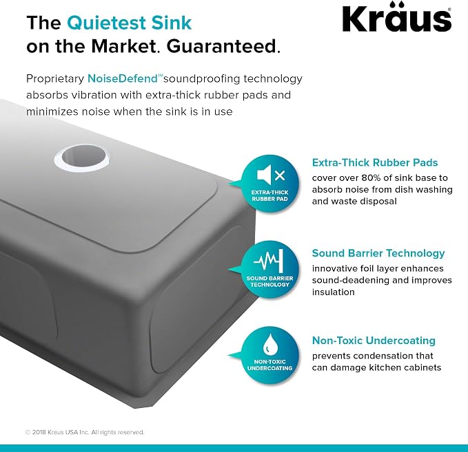Kraus Kitchen Sinks Undermount - Image 6