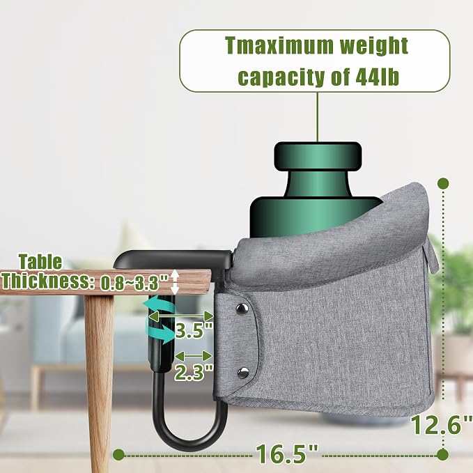 Hook On Chair, Folding Fast Table Chair - Image 3