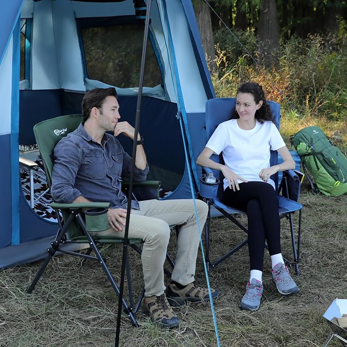 PORTAL Oversized Folding High Back Portable Lawn Chairs - Image 2