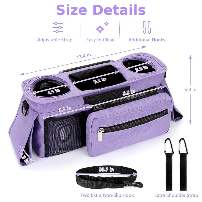 Accmor Universal Stroller Organizer - Image 9