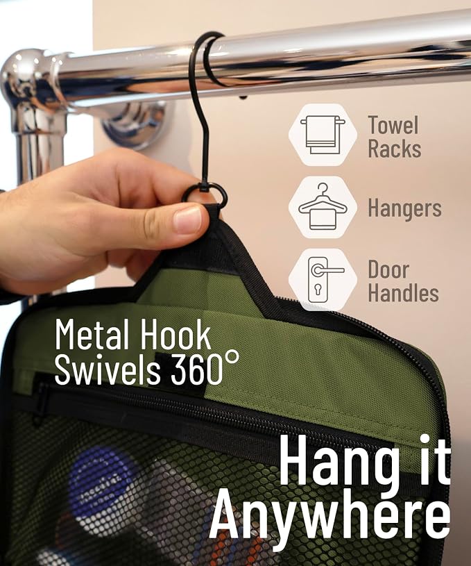 DD D&D Wanderlust D&D Hanging Travel Toiletry Bag - Image 4