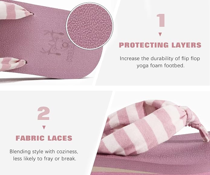 KuaiLu Flip Flops for Women - Image 3