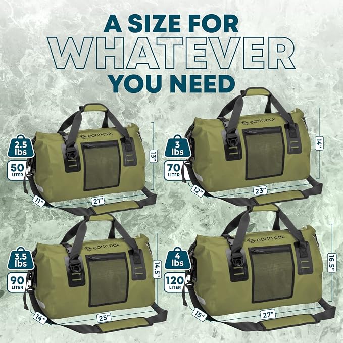 Earth Pak Waterproof Duffel Bag - Image 2