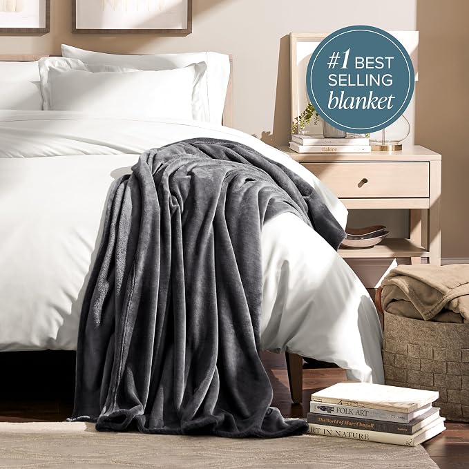 Bare Home Fleece Blanket - Image 2
