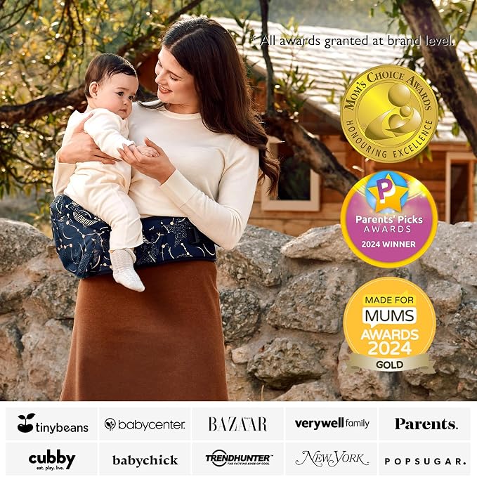 Momcozy Hip Seat Baby Carrier - Image 5