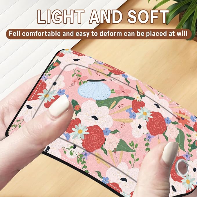 2 Pack Floral Luggage Tag for Suitcase - Image 6