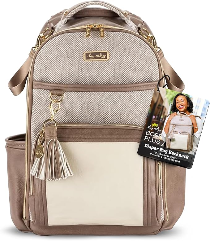 Itzy Ritzy Diaper Bag Backpack – Large Capacity Boss Plus Baby Backpack Diaper by ItzyRitzy