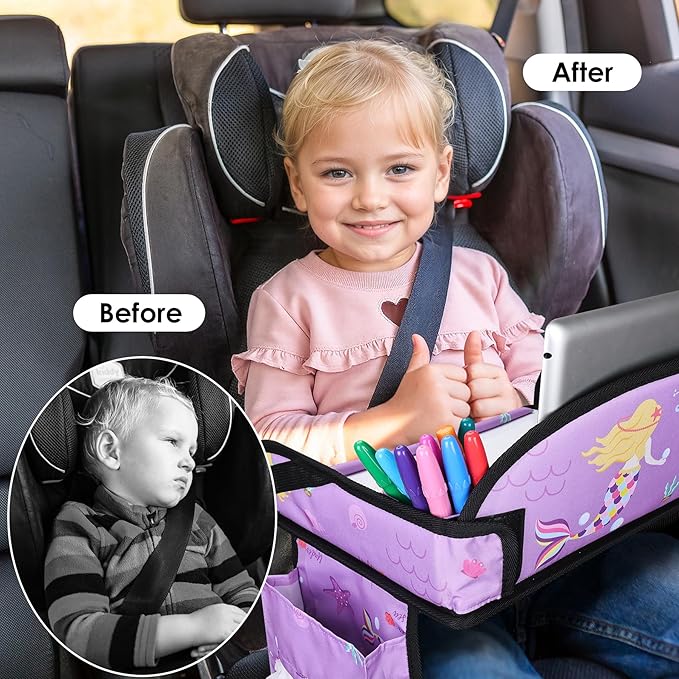 2PCS Kids Travel Tray for Airplane - Image 10