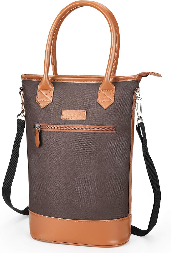 Tirrinia Insulated Wine Gift Carrier Tote by Tirrinia