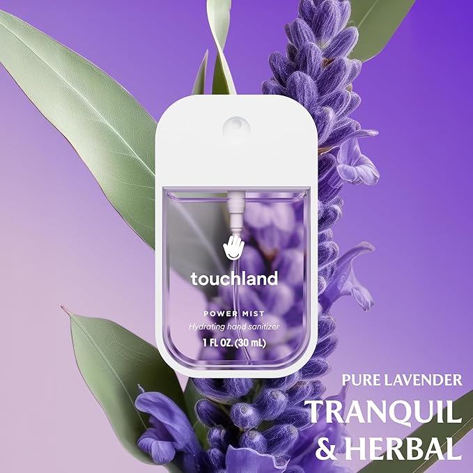 Touchland Power Mist Hydrating Hand Sanitizer Spray, BLOSSOM 5 Set, 1 FL. OZ. - Image 5
