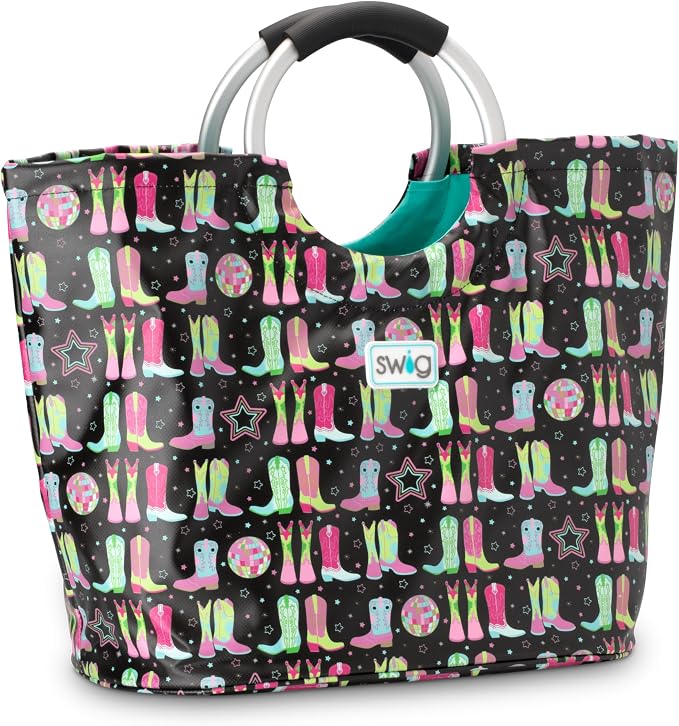 Swig Life Loopi Tote Bag, Lightweight, Waterproof Beach and Utility Bag by SwigLife