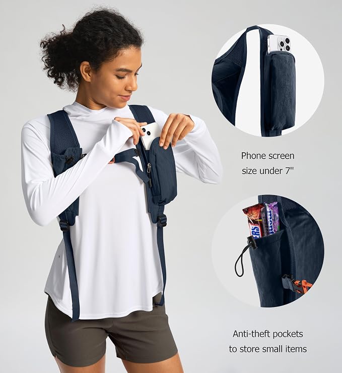 10L Small Hiking Backpack Travel Daypack Lightweight Packable Back Pack - Image 4
