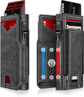 Wallet for Men Wallet with Slim Pop Up Card Holder 9-13 Cards, Bifold by SEMORID