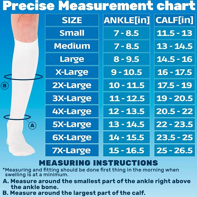 ABSOLUTE SUPPORT Cotton Compression Socks - Image 2