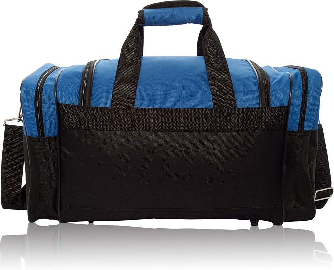 DALIX 17" Blank Duffle Bag Duffel Bag Travel Size Sports Durable Gym Bag - Image 4