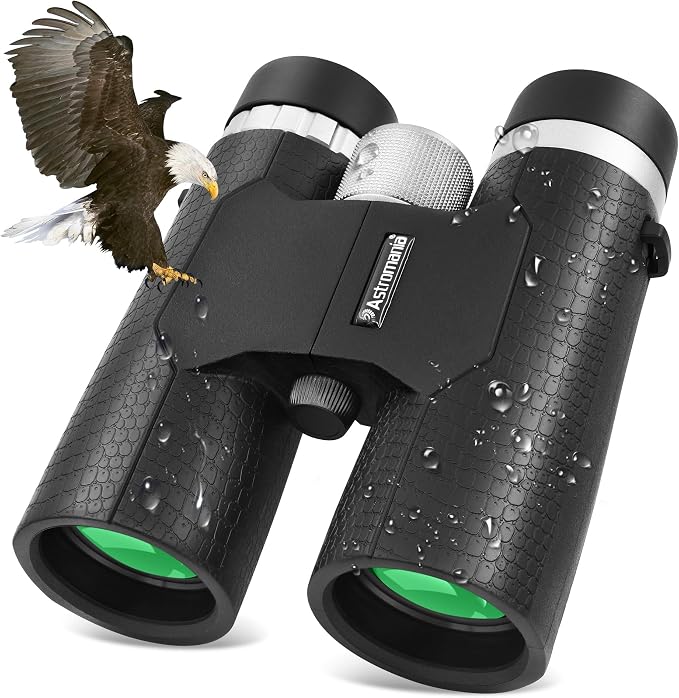 Astromania 8x42 Compact Binoculars -BK7 Prism -Gifts by AstromaniaOptics