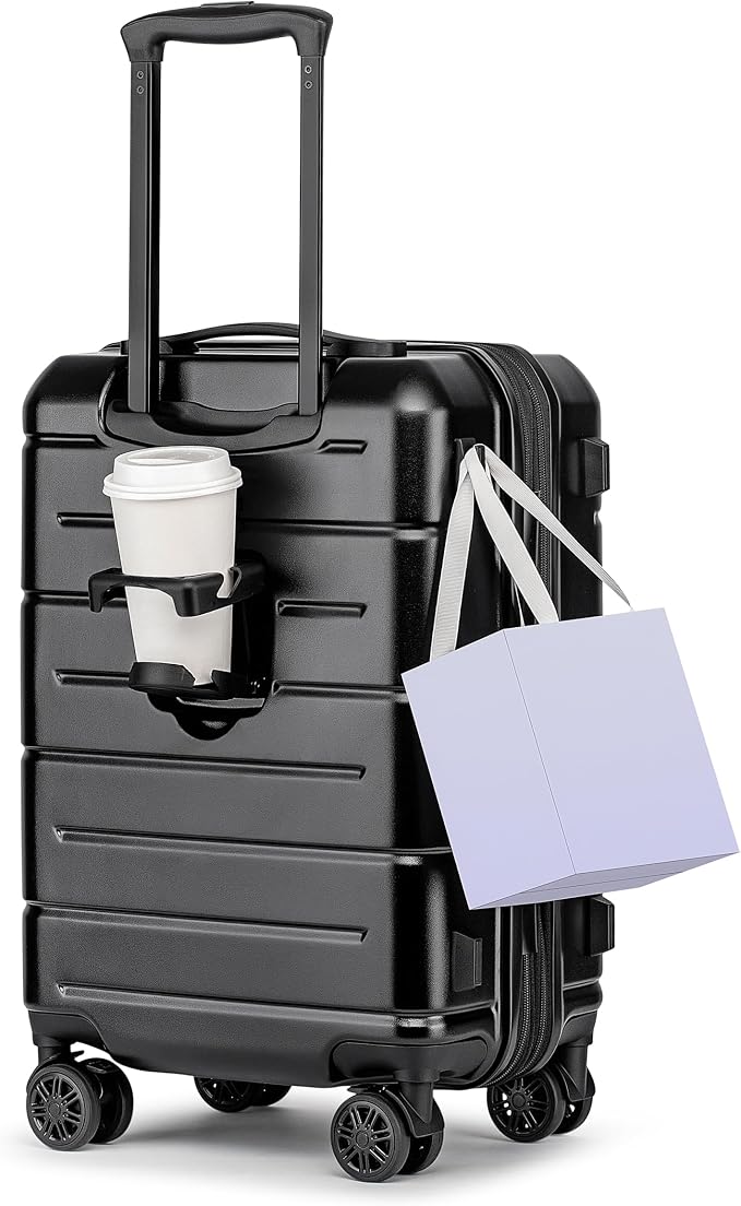 KYME Carry On Luggage 22x14x9 Airline Approved Expandable by KYME