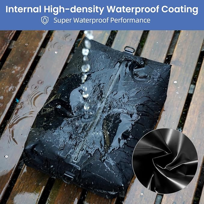 BAGAIL TPU Vacuum Bag for Travel, Reusable Compression Bag - Image 7