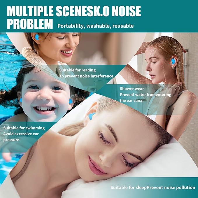 Ultra-Soft Noise Cancelling Sleeping Ear Plugs - Image 6