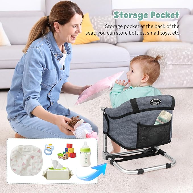 Booster Seat for Dining Table: Portable Toddler Booster Chair - Image 7