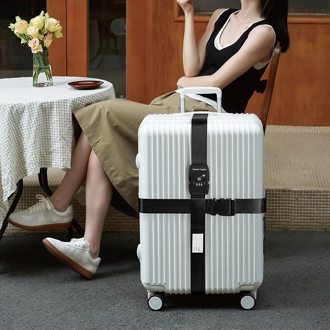 Travel Inspira TSA Lock Luggage Straps - Image 8