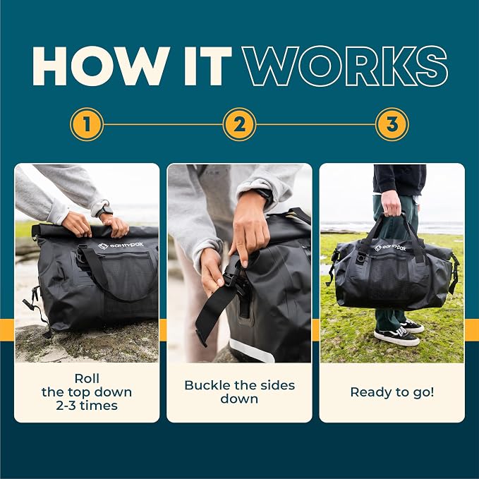Earth Pak Waterproof Duffel Bag - Image 5