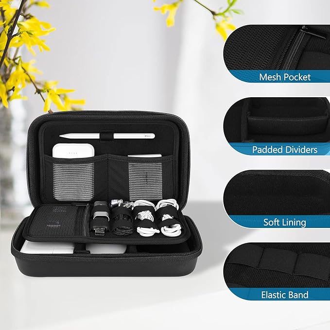 ProCase Hard Travel Electronic Organizer Case - Image 3
