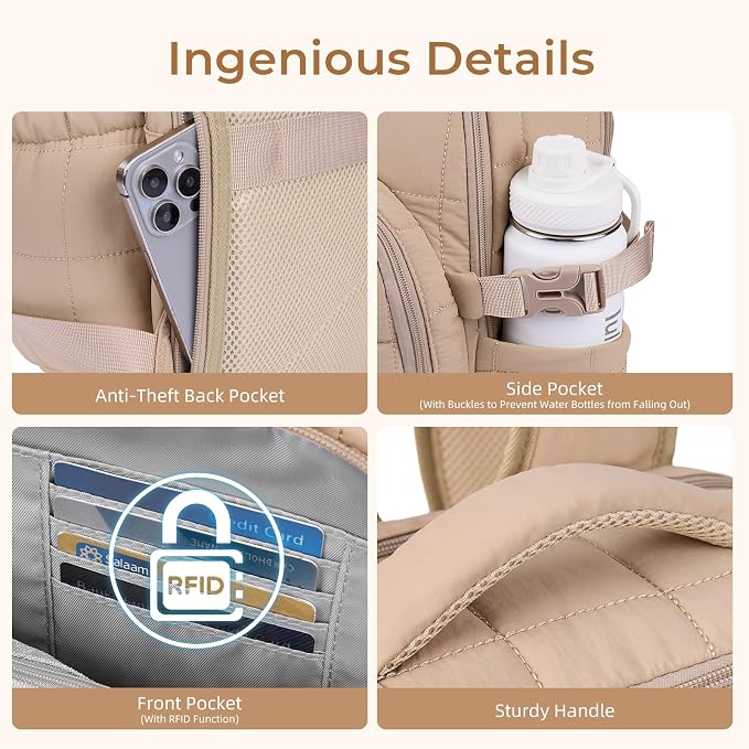 CLUCI 17.3 Inch Laptop Backpack - Image 7