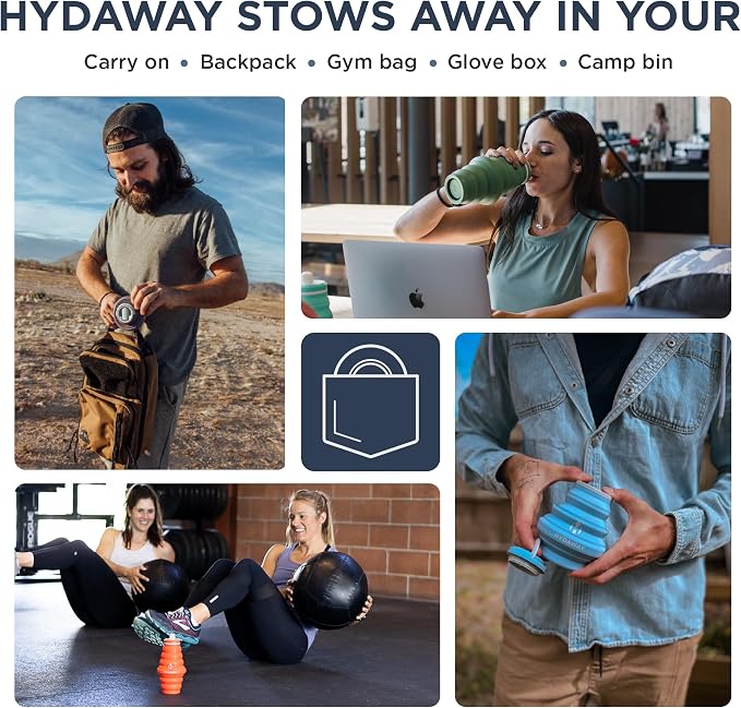 HYDAWAY 17oz Collapsible Water Bottle - Image 5