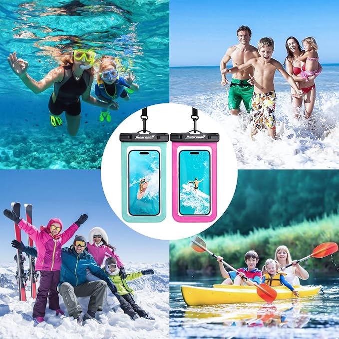 Hiearcool Waterproof Phone Pouch, Waterproof Phone Case - Image 7