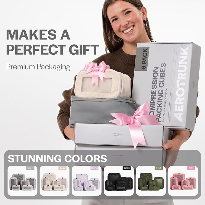 Compression Packing Cubes for Travel - Image 10