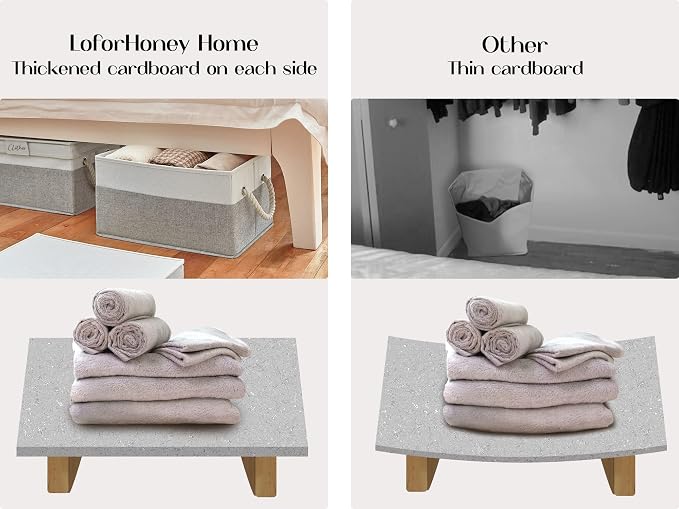 LoforHoney Home Fabric Storage Bins - Image 5