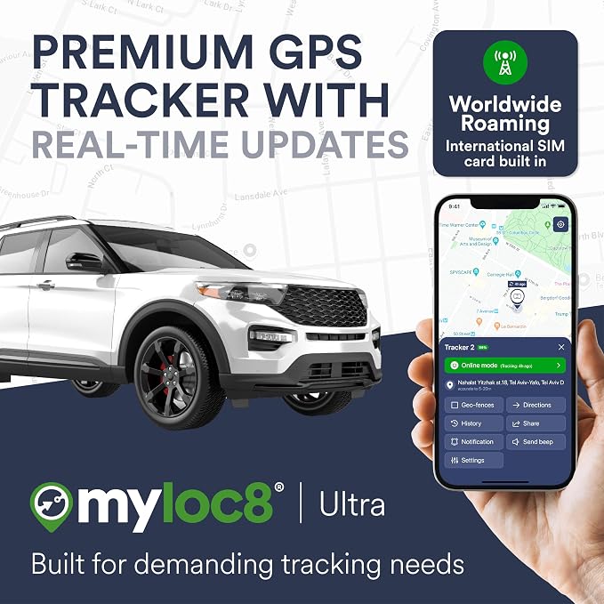 Ultra GPS Tracker for Vehicles – Rugged Waterproof GPS Locator for Cars - Image 2