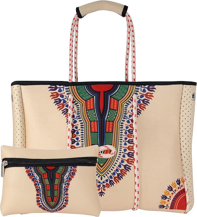 QOGiR Neoprene Multipurpose Beach Bag Tote by QOGiR
