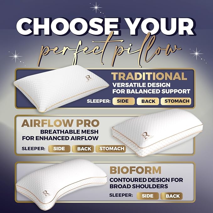 Royal Therapy King Memory Foam Pillows - Image 6