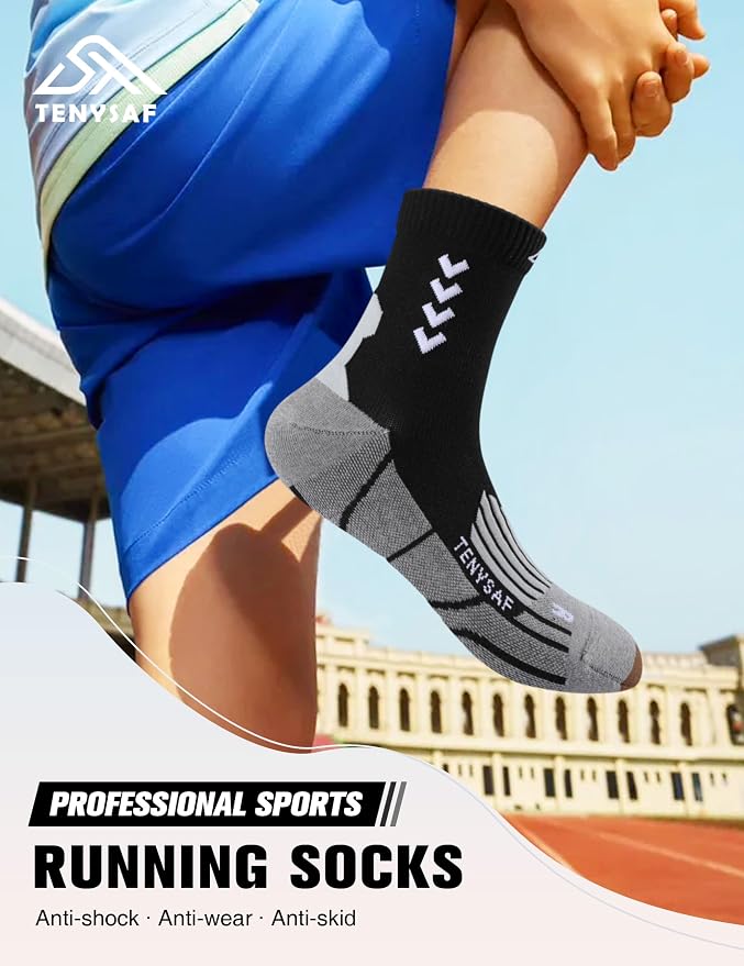 Compression Crew Running Socks: Athletic Socks - Image 2