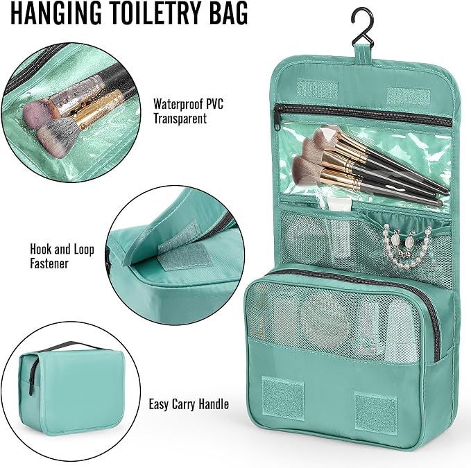 Veken 8 Set Packing Cubes for Travel Essentials, Suitcase Organizer Bags in 4 - Image 3