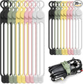 Nearockle Silicone Cable Ties Cord Organizer by ELECTRONICSORGANIZATION