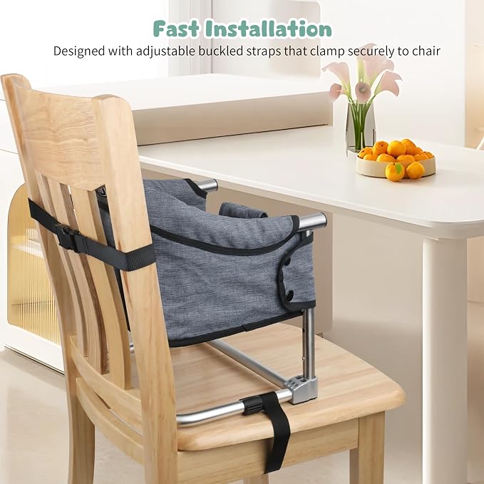 Booster Seat for Dining Table: Portable Toddler Booster Chair - Image 5