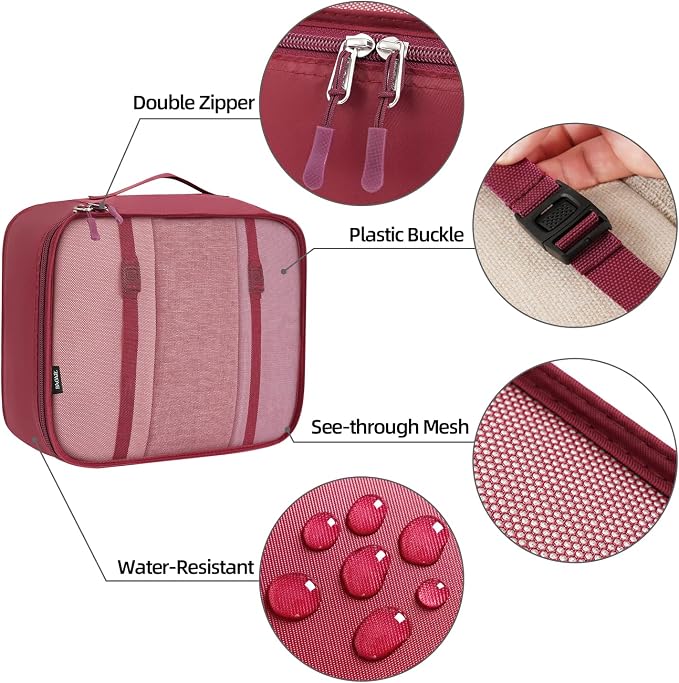 BAGAIL 6 Set/8 Set/10 Set Packing Cubes Various Sizes Packing Organizer - Image 5