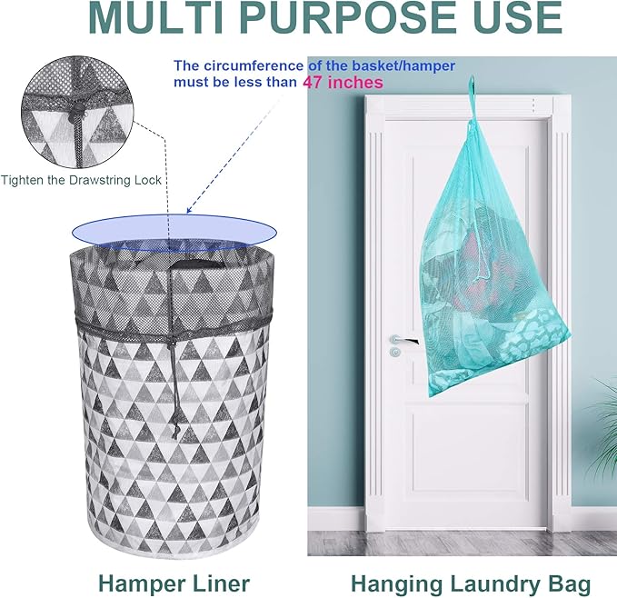 Dalykate Mesh Laundry Bags, Heavy Duty - Image 6
