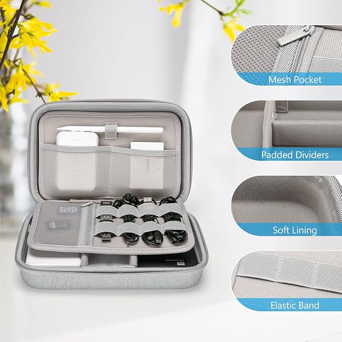 ProCase Hard Travel Electronic Organizer Case - Image 3