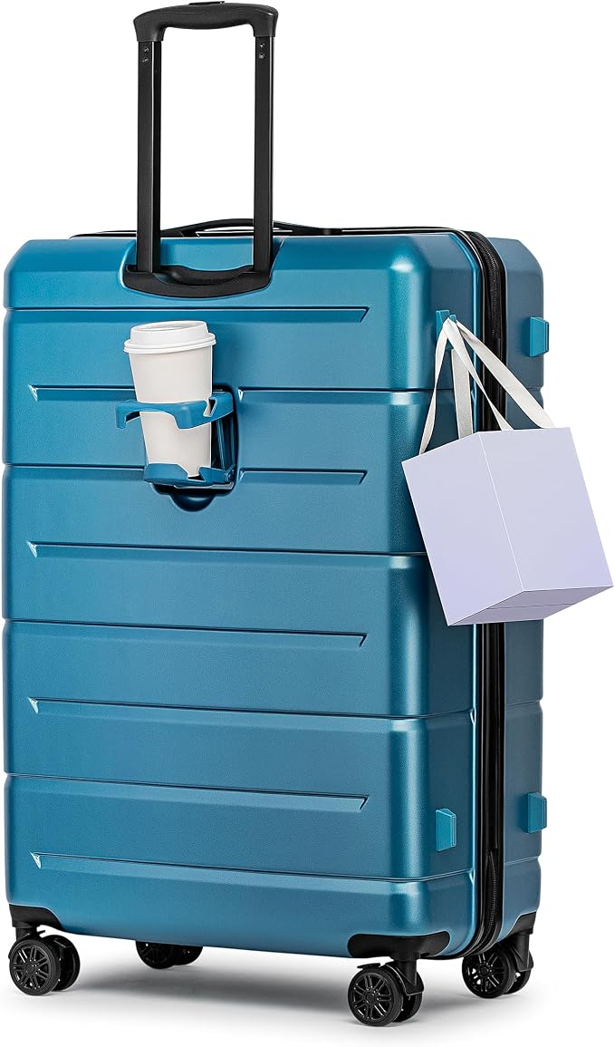 KYME Suitcases with Wheels Hardshell 30 Inch Luggage TSA Approved Large Checked by KYME