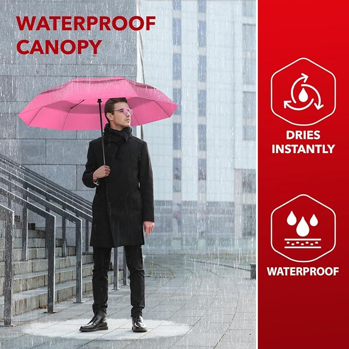REPEL Windproof Travel Umbrella - Image 4