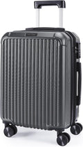 LIGHT FLIGHT Carry On Luggage 22x14x9 Airline Approved, Durable Hard Shell by LIGHTFLIGHT