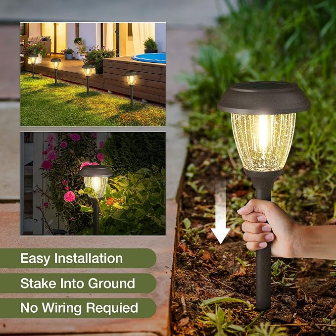 XMCOSY+ Solar Lights Outdoor 10/25 LM LED - Image 7