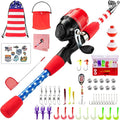 Kids Fishing Pole, Portable Telescopic Kids Fishing Poles by WIDDENKidsFishingPole