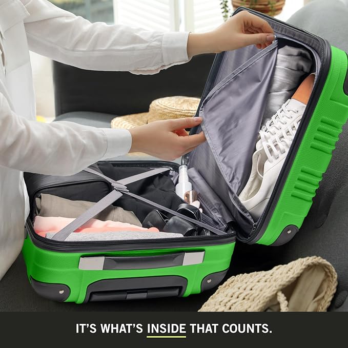 Kenneth Cole REACTION Out of Bounds Lightweight Hardshell 4-Wheel Spinner - Image 5